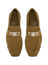 CHRISTIAN LOUBOUTIN Christian Louboutin Women Suede Leather Loafers