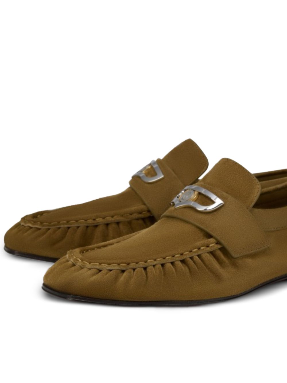 CHRISTIAN LOUBOUTIN Christian Louboutin Women Suede Leather Loafers