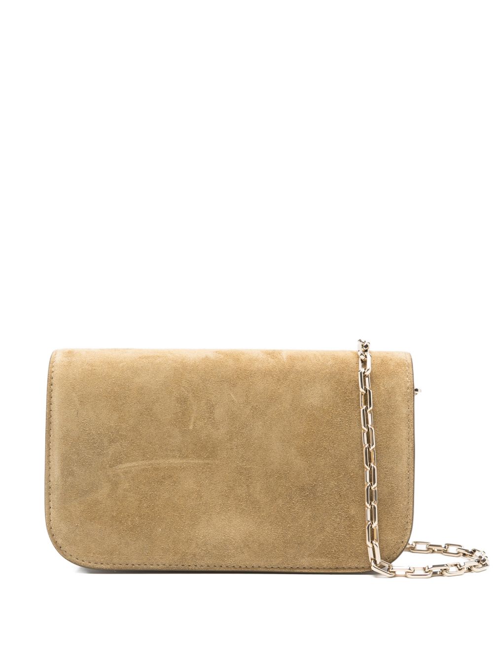 Christian Louboutin Women Paloma Suede Leather Clutch