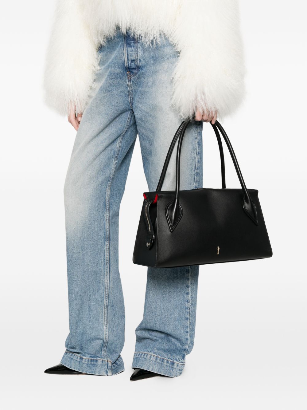 Christian Louboutin Women Venus Medium Leather Shoulder Bag
