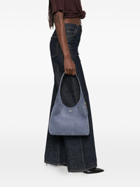 COACH Coach Women Brooklyn 28 Suede Leather Shoulder Bag