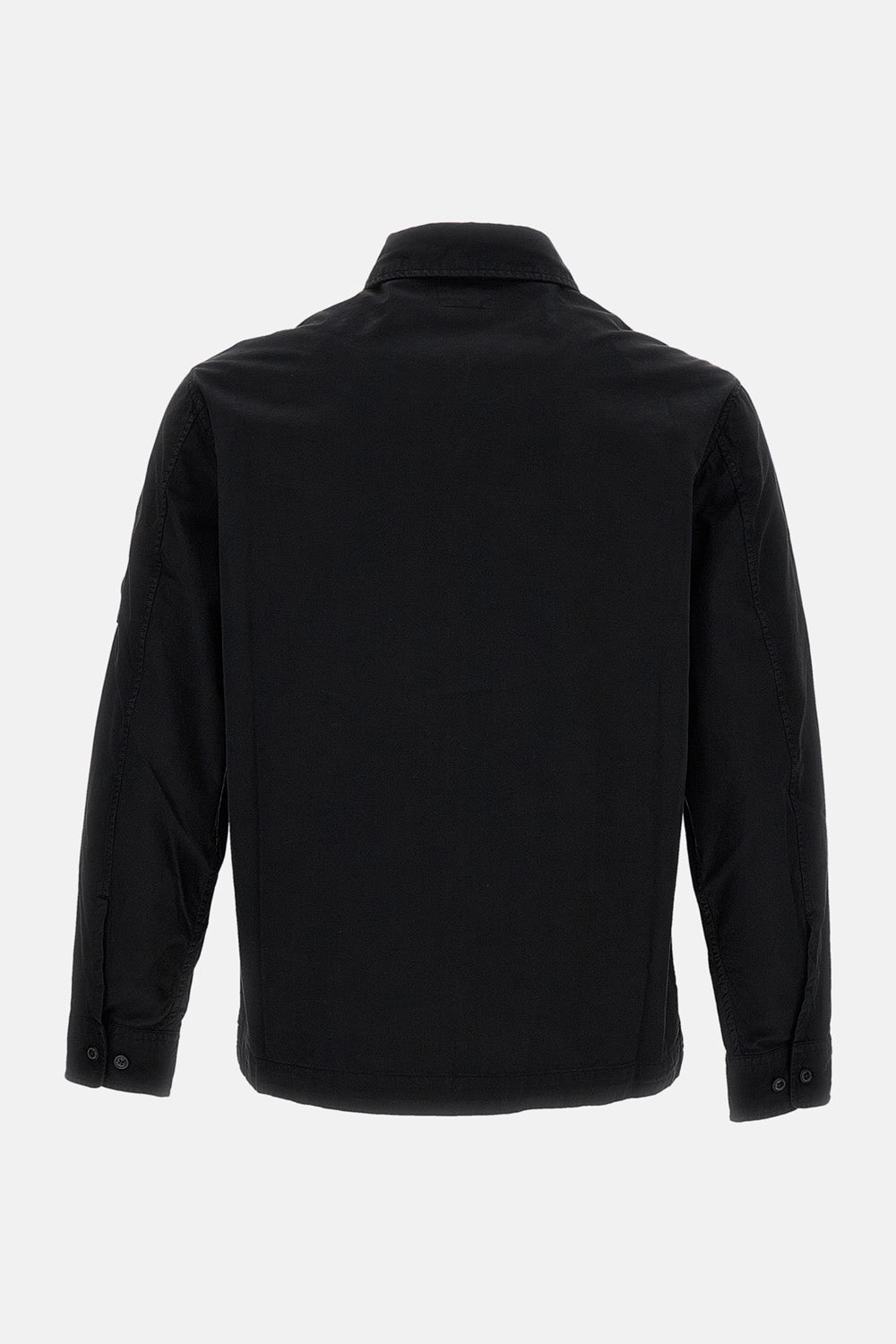 C.P. Company Men Oversized Organic Gabardine Zip-Up Shirt