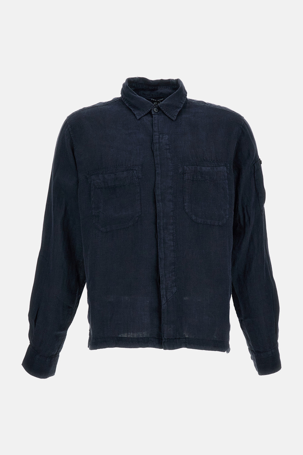 C.P. Company Men Shirts Long Sleeve In Linen