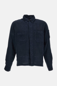 C.P. Company Men Shirts Long Sleeve In Linen