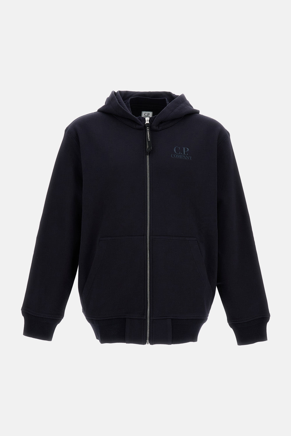 C.P. Company C.P. Company Men Diagonal Raised Fleece Zip Hooded Sweatshirt