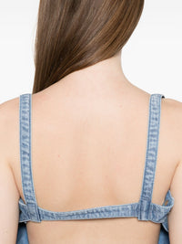 DIESEL Diesel Women Denim Tank Top