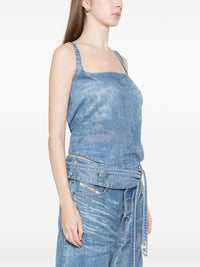 DIESEL Diesel Women Denim Tank Top