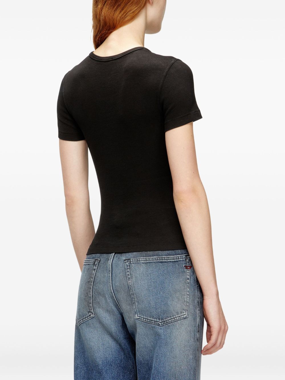 DIESEL Diesel Women Logo Cotton T-Shirt