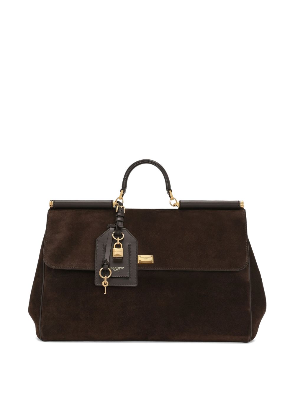 Dolce & Gabbana Women My Sicily Large Leather Handbag