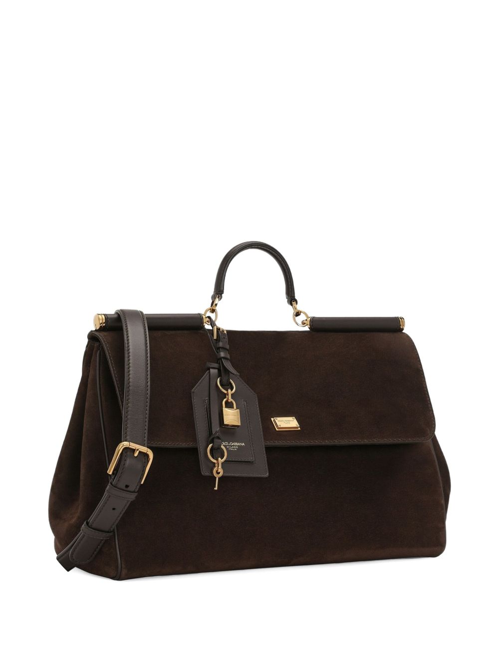 Dolce & Gabbana Women My Sicily Large Leather Handbag
