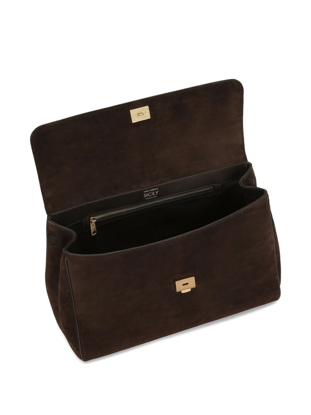 Dolce & Gabbana Women My Sicily Large Leather Handbag