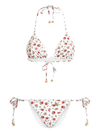 Dolce & Gabbana Women Roses Print Bikini Set