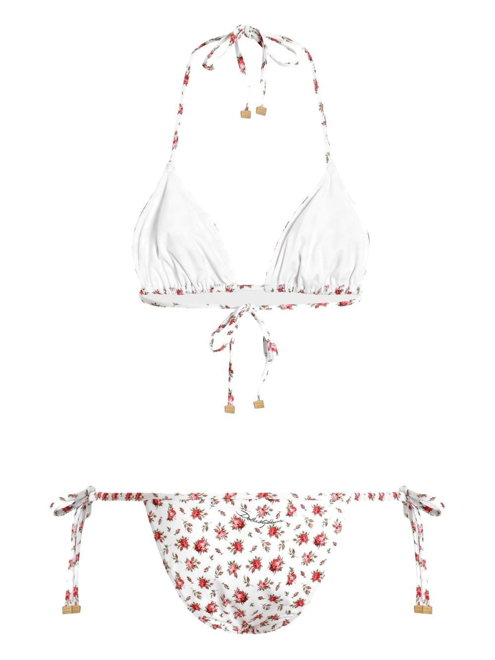 Dolce & Gabbana Women Roses Print Bikini Set – Bluefly