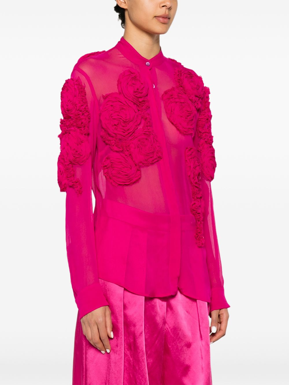 Dries Van Noten Women Chowsa Embroidered Blouse