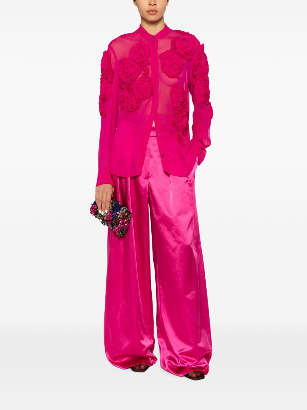 Dries Van Noten Women Chowsa Embroidered Blouse