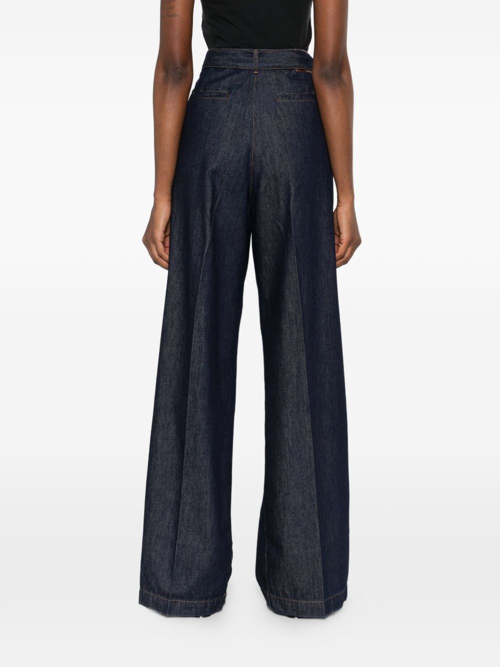 Dries Van Noten Women Peaches Cotton Trousers