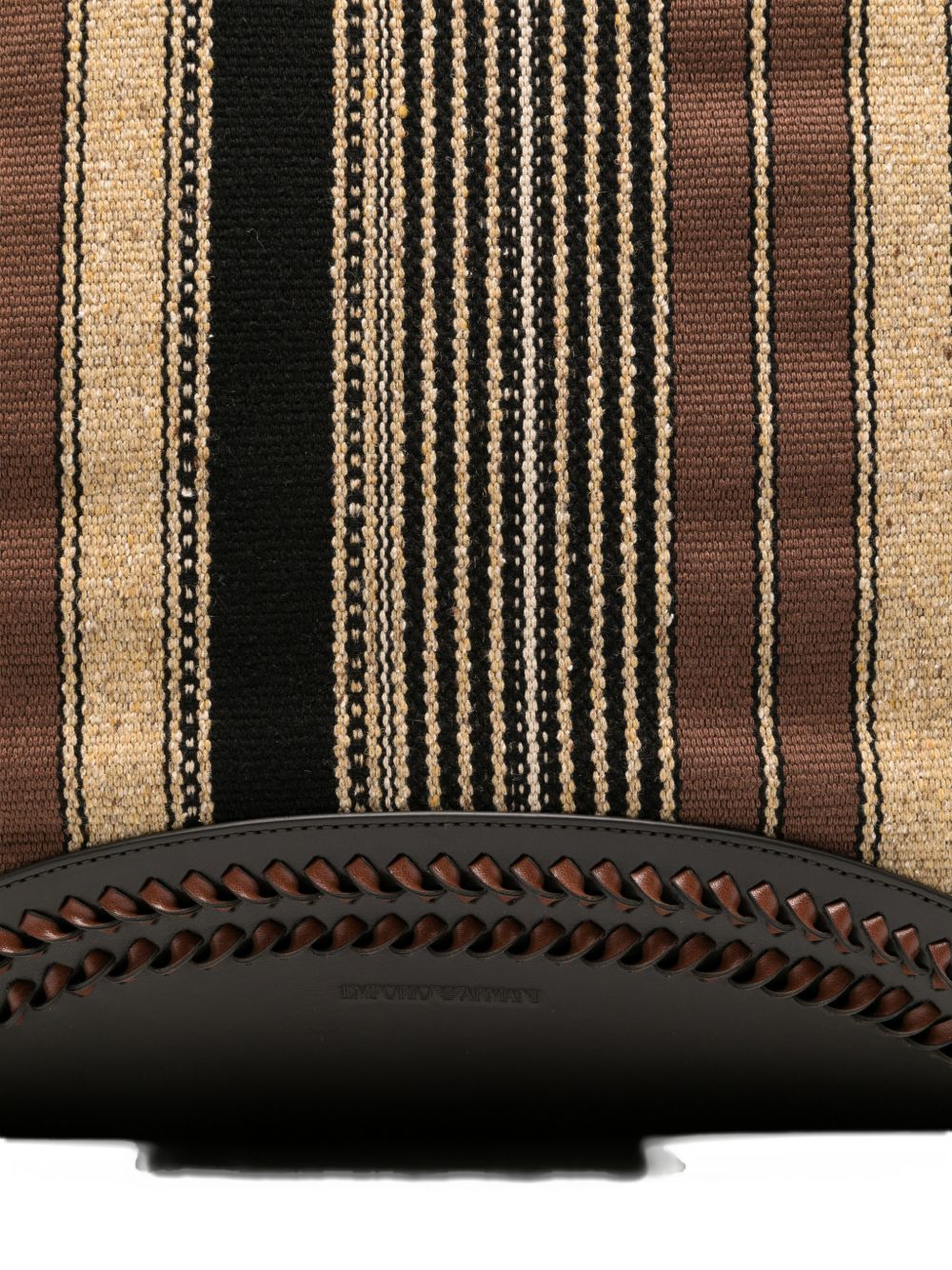 EMPORIO ARMANI Emporio Armani Men Striped Tote Bag