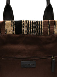 EMPORIO ARMANI Emporio Armani Men Striped Tote Bag