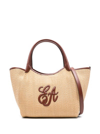 EMPORIO ARMANI Emporio Armani Women Medium Straw Tote Bag