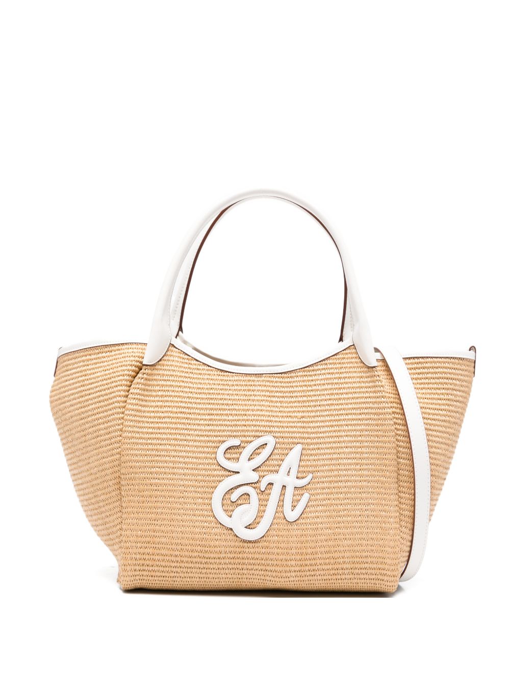 EMPORIO ARMANI Emporio Armani Women Medium Straw Tote Bag