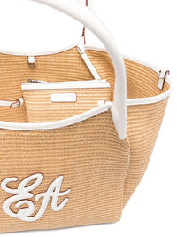 EMPORIO ARMANI Emporio Armani Women Medium Straw Tote Bag