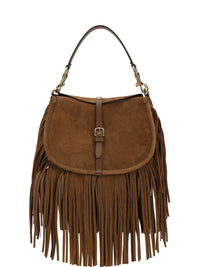 ETRO Etro Women Suede Leather Fringed Shoulder Bag