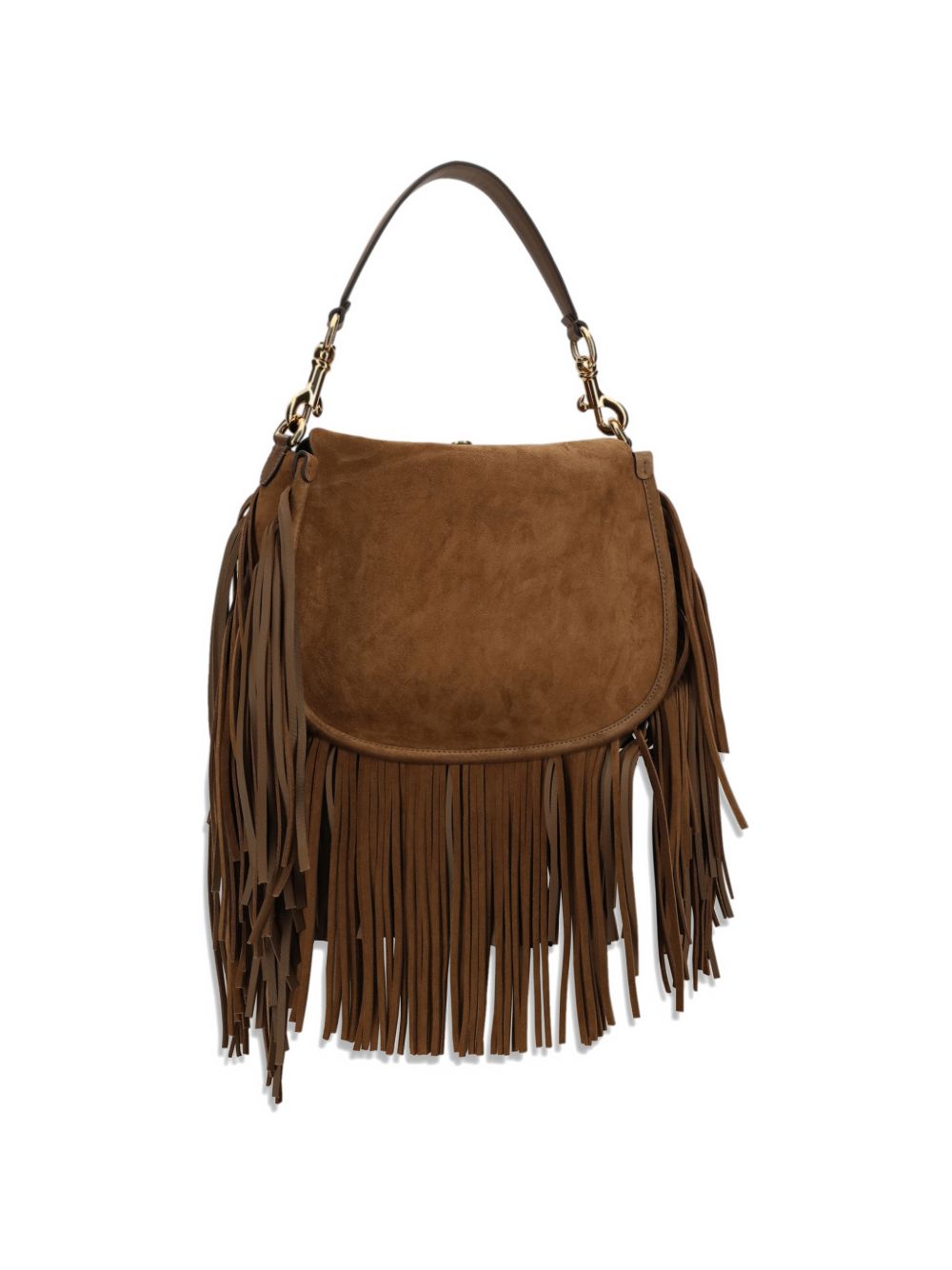 ETRO Etro Women Suede Leather Fringed Shoulder Bag