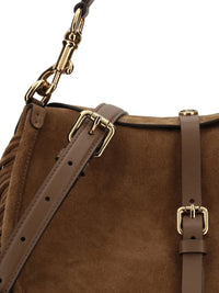 ETRO Etro Women Suede Leather Fringed Shoulder Bag