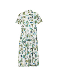 Fay Women Printed Cotton Chemisier Dress