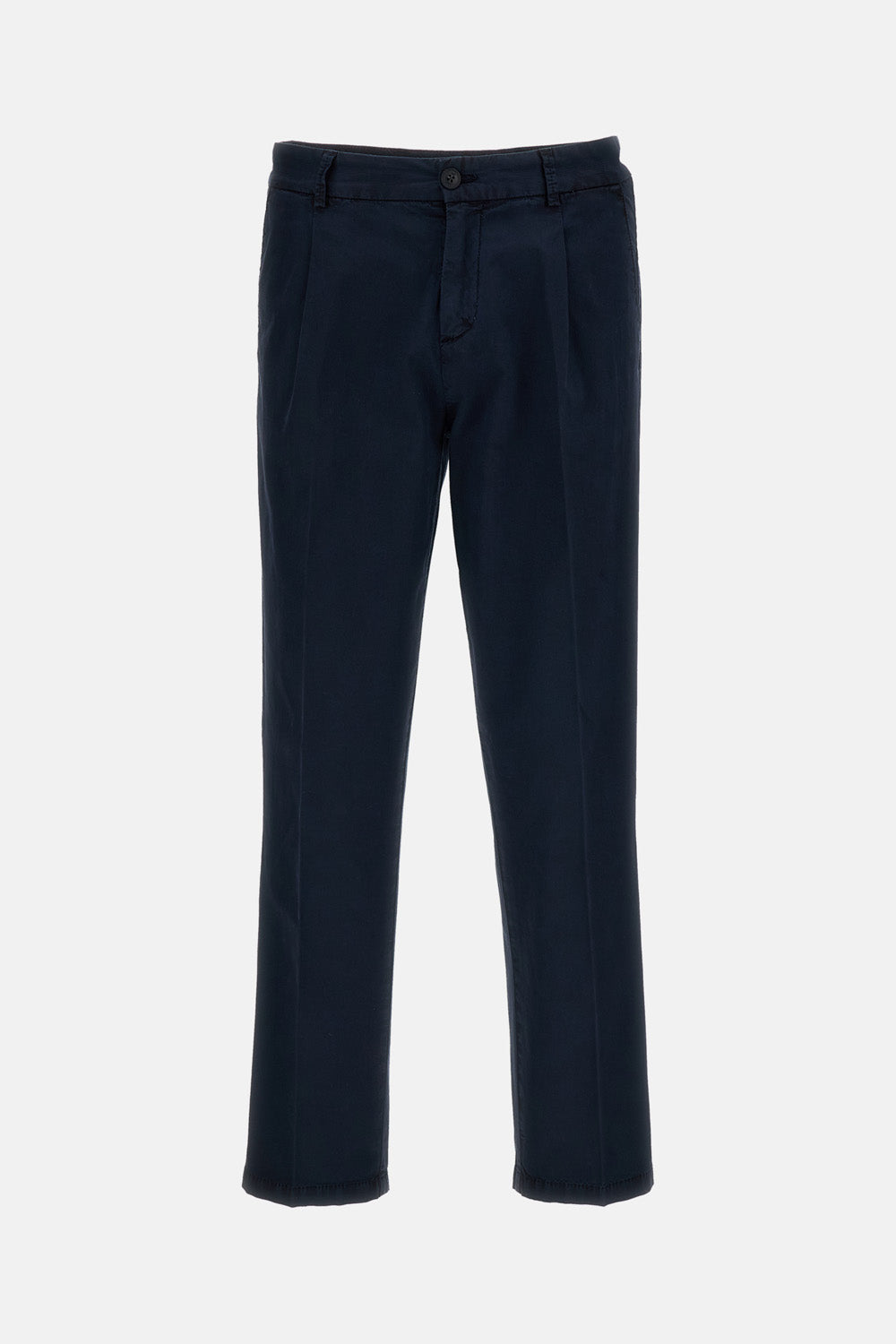 Fay Fay Men Regular Fit Herringbone Cotton Trousers