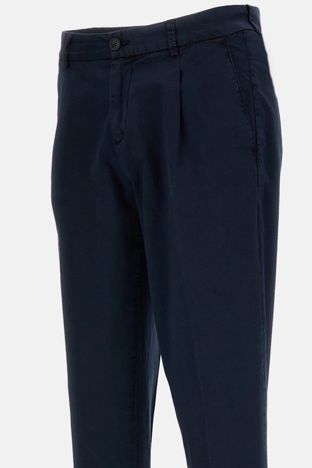 Fay Fay Men Regular Fit Herringbone Cotton Trousers