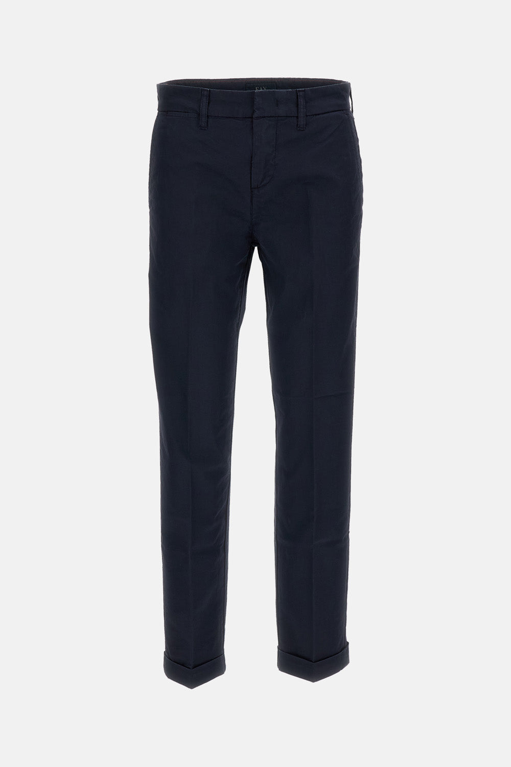 Fay Men Slim Fit Trousers In Cotton Stretch