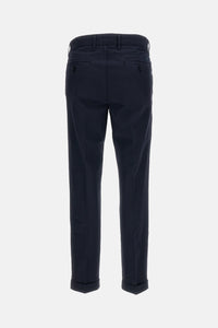 Fay Men Slim Fit Trousers In Cotton Stretch