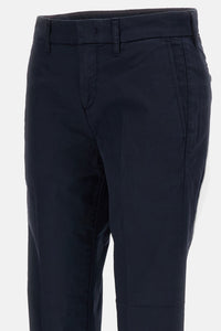 Fay Men Slim Fit Trousers In Cotton Stretch