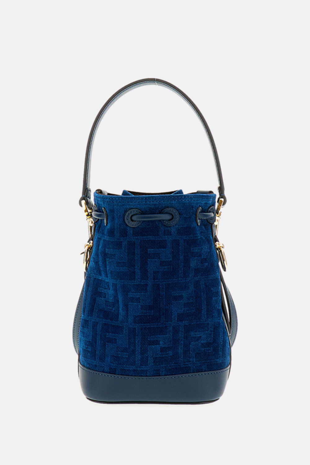 Fendi Women Mon Tresor Denim Mini Bag