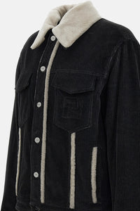 Fendi Men Corduroy Cotton Jacket