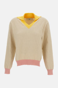 Fendi Women Color Block Ff T-Shirt