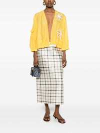 Fendi Women Embroidered Blouson Jacket