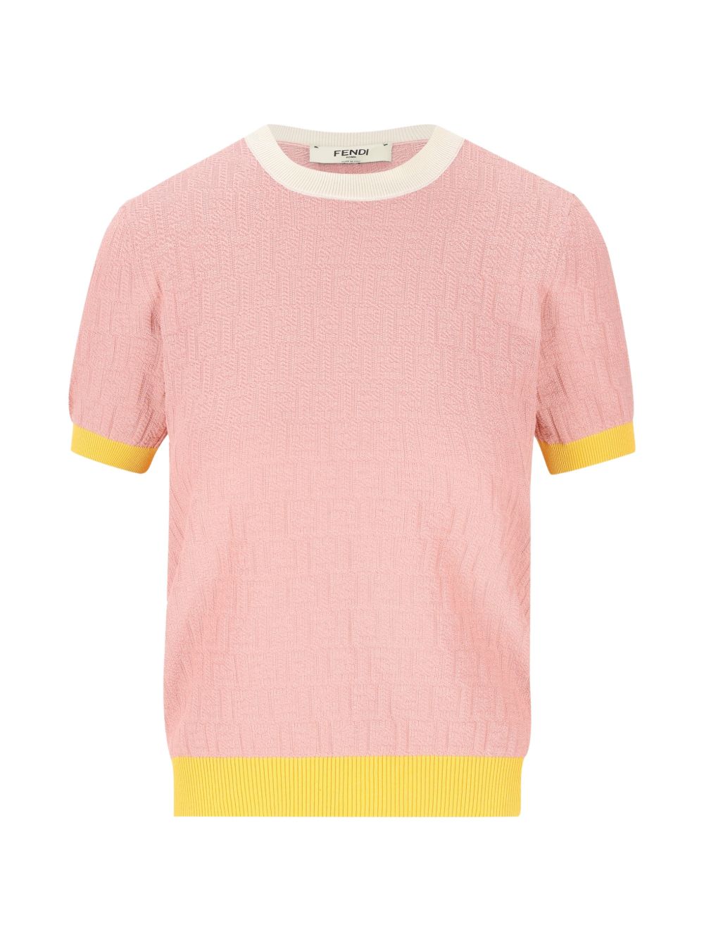 Fendi Women Cotton And Silk Blend Sweater