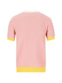 Fendi Women Cotton And Silk Blend Sweater