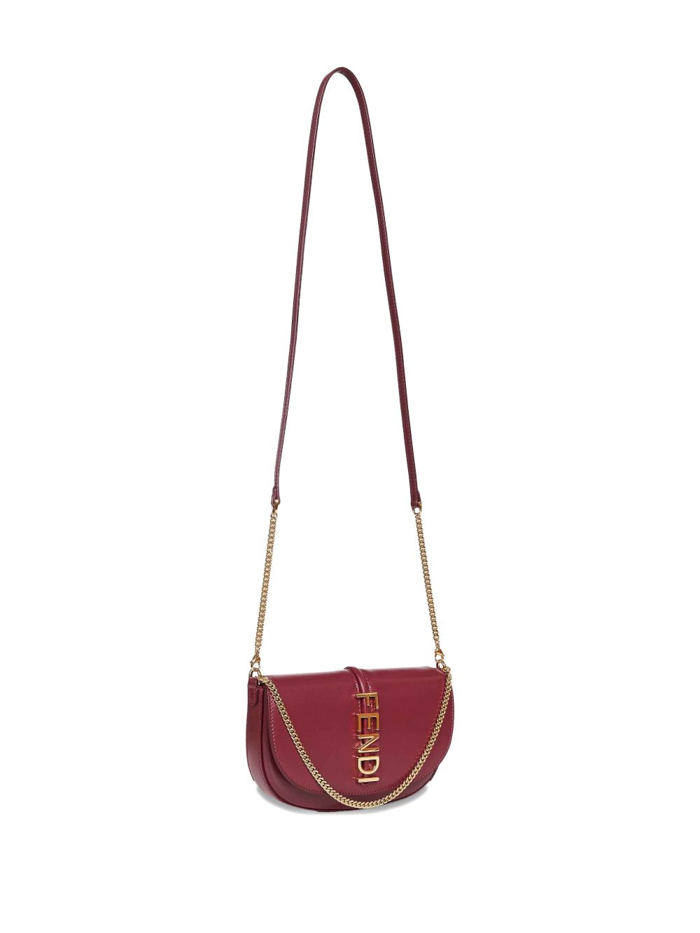 Fendi Women Fendigraphy Leather Mini Bag