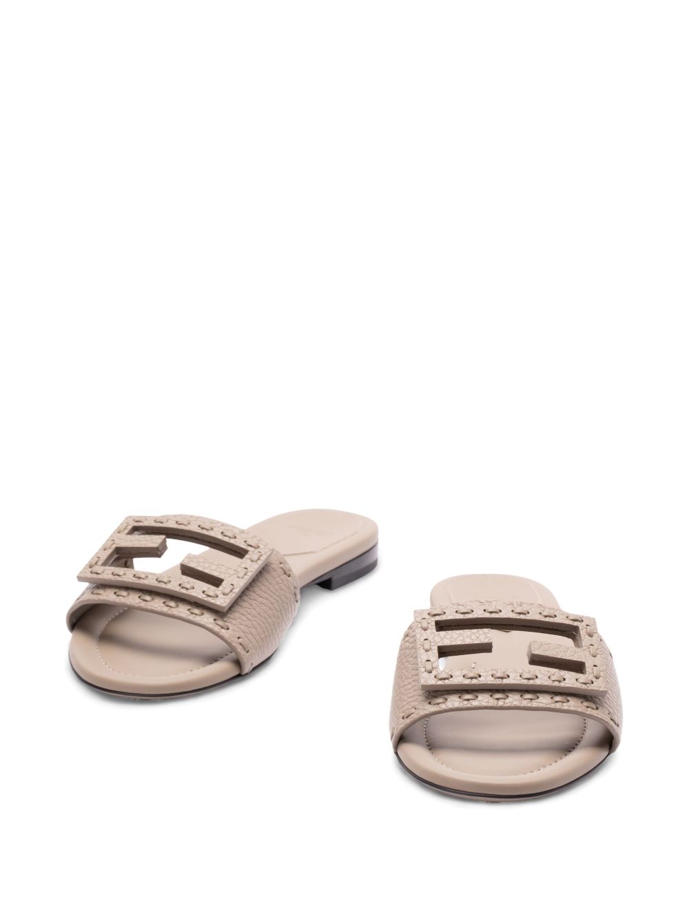 FENDI Fendi Women Baguette Leather Slides