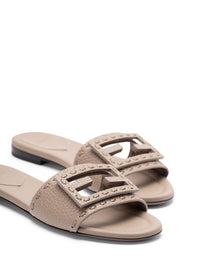 FENDI Fendi Women Baguette Leather Slides