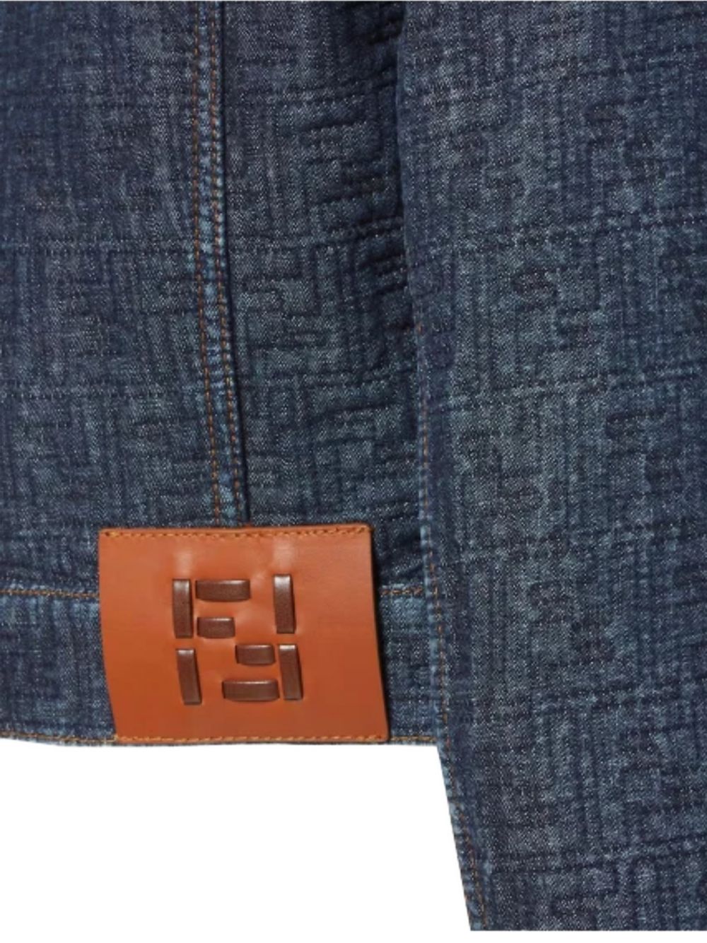Fendi Women Denim Cotton Jacket