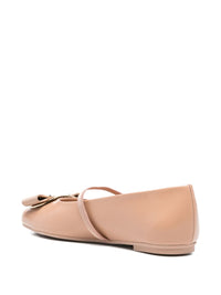 Ferragamo Women Vara Leather Ballets