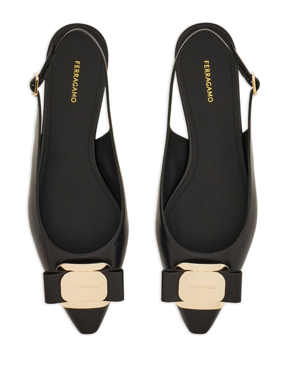 FERRAGAMO Ferragamo Women Leather Slingback Pumps