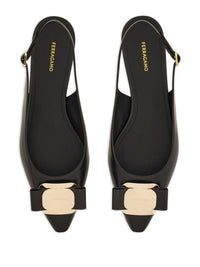 FERRAGAMO Ferragamo Women Leather Slingback Pumps