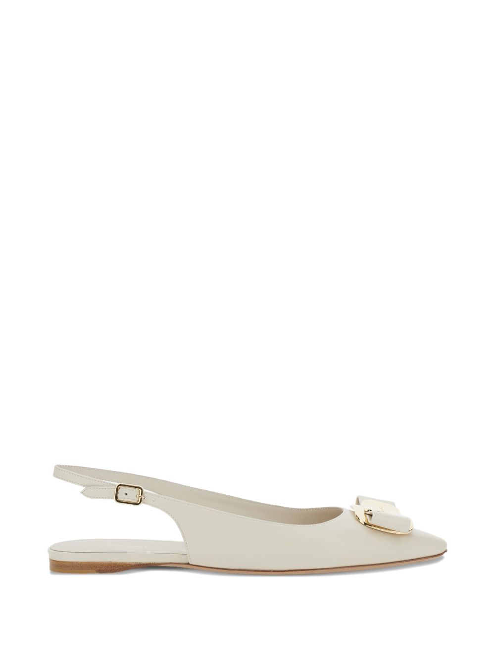 Ferragamo Women Leather Slingback Pumps