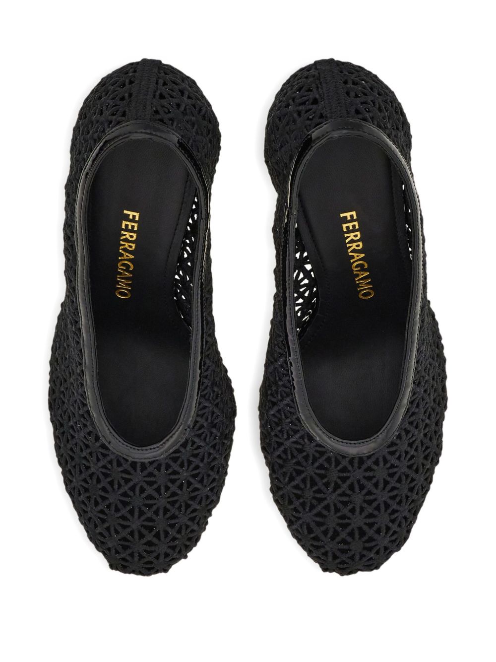 Ferragamo Women Macramé Pumps