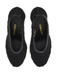 Ferragamo Women Macramé Pumps
